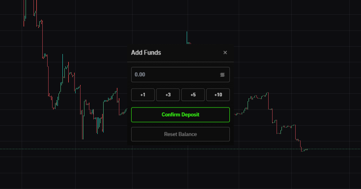 MockApe Wallet feature - Use virtual balance to practice trading without ri...